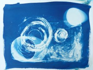 two moons: combination wash and 3-d objects