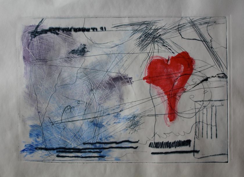 Intaglio and monoprint