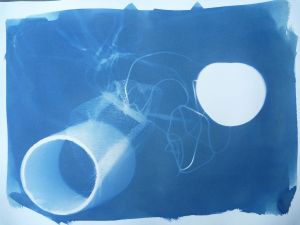 two moons and moving objects